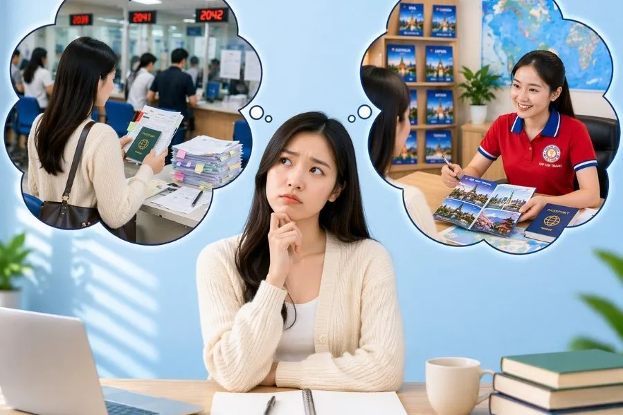 Nên dùng dịch vụ làm visa trọn gói khi nào?