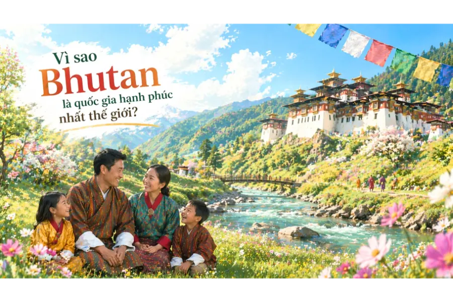 Vì sao Bhutan là quốc gia hạnh phúc nhất thế giới?