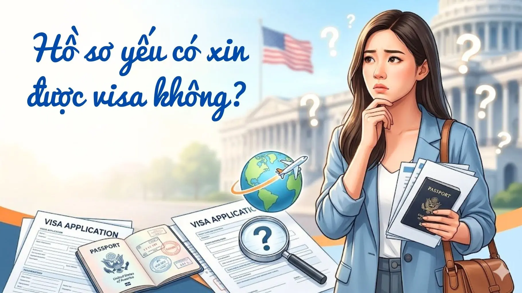 Hồ sơ yếu có xin được visa không?