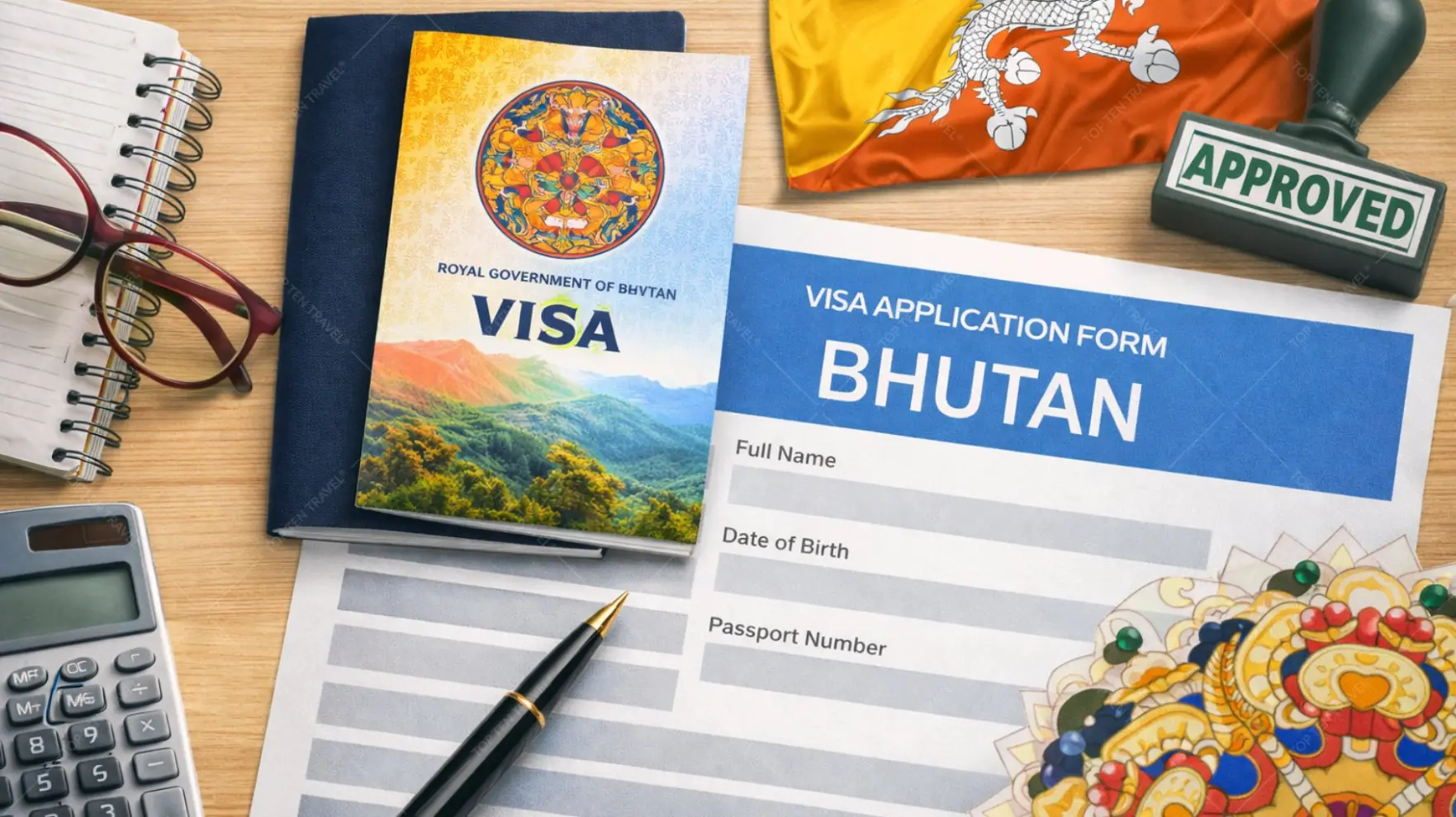 Hướng dẫn xin visa Bhutan chi tiết cho người Việt