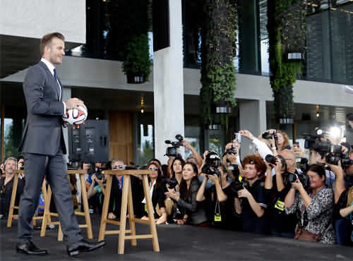 David Beckham trở thành 'ông bầu' bóng đá