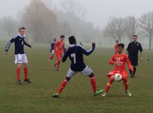 U19 Việt Nam hòa thất vọng trước U19 Coventry City