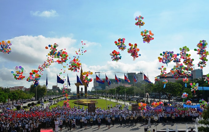 Campuchia kỷ niệm 62 năm ngày quốc khánh