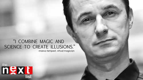 Ảo thuật gia Marco Tempest - Pha trộn giữa ảo và thực
