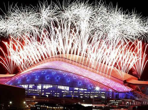 Bế mạc Olympic Sochi 2014, lời chào từ nước Nga