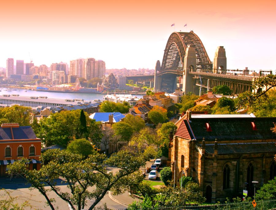 Sự kết hợp tinh hoa văn hóa tại Khu phố cổ The Rocks