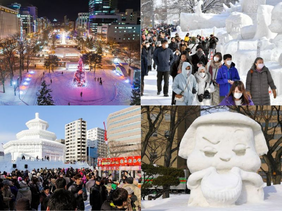 Lễ hội tuyết Sapporo - Lễ hội được mong chờ nhất tại Hokkaido