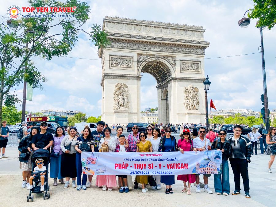 Danh sách tour du lịch Châu Âu tết 2026 giá tốt