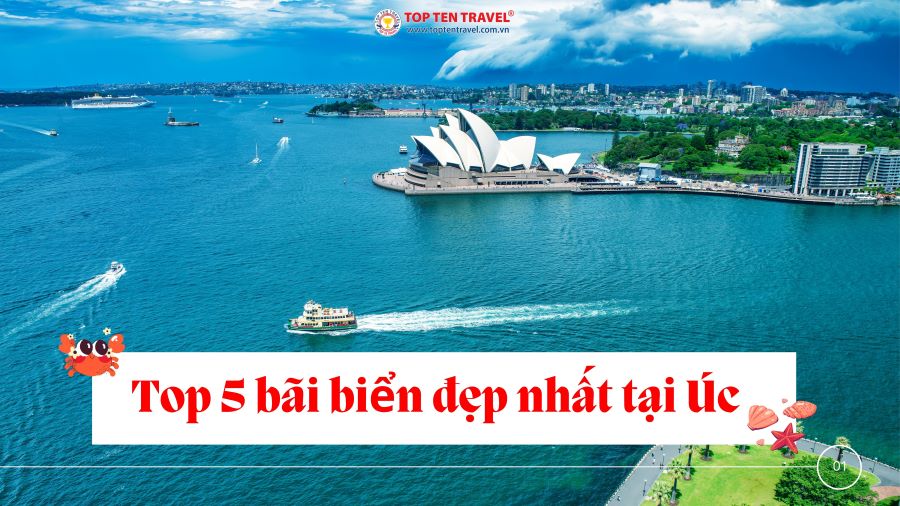 Top 5 bãi biển xinh đẹp của nước Úc