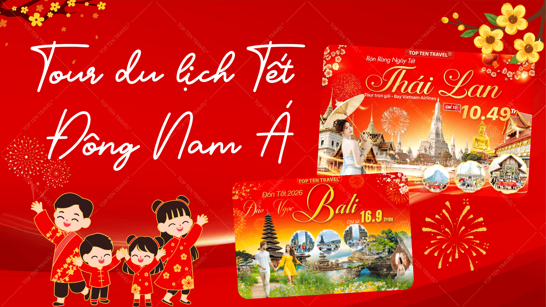 Tour du lịch Đông Nam Á Tết 2026 Giá Tốt Nhất