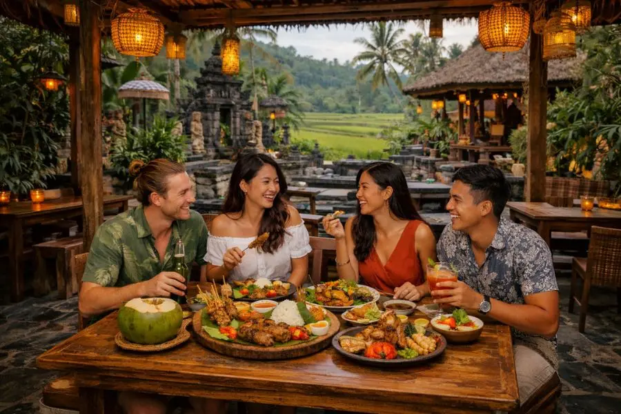 Khám phá nền ẩm thực Bali đặc sắc trong chuyến du lịch Bali