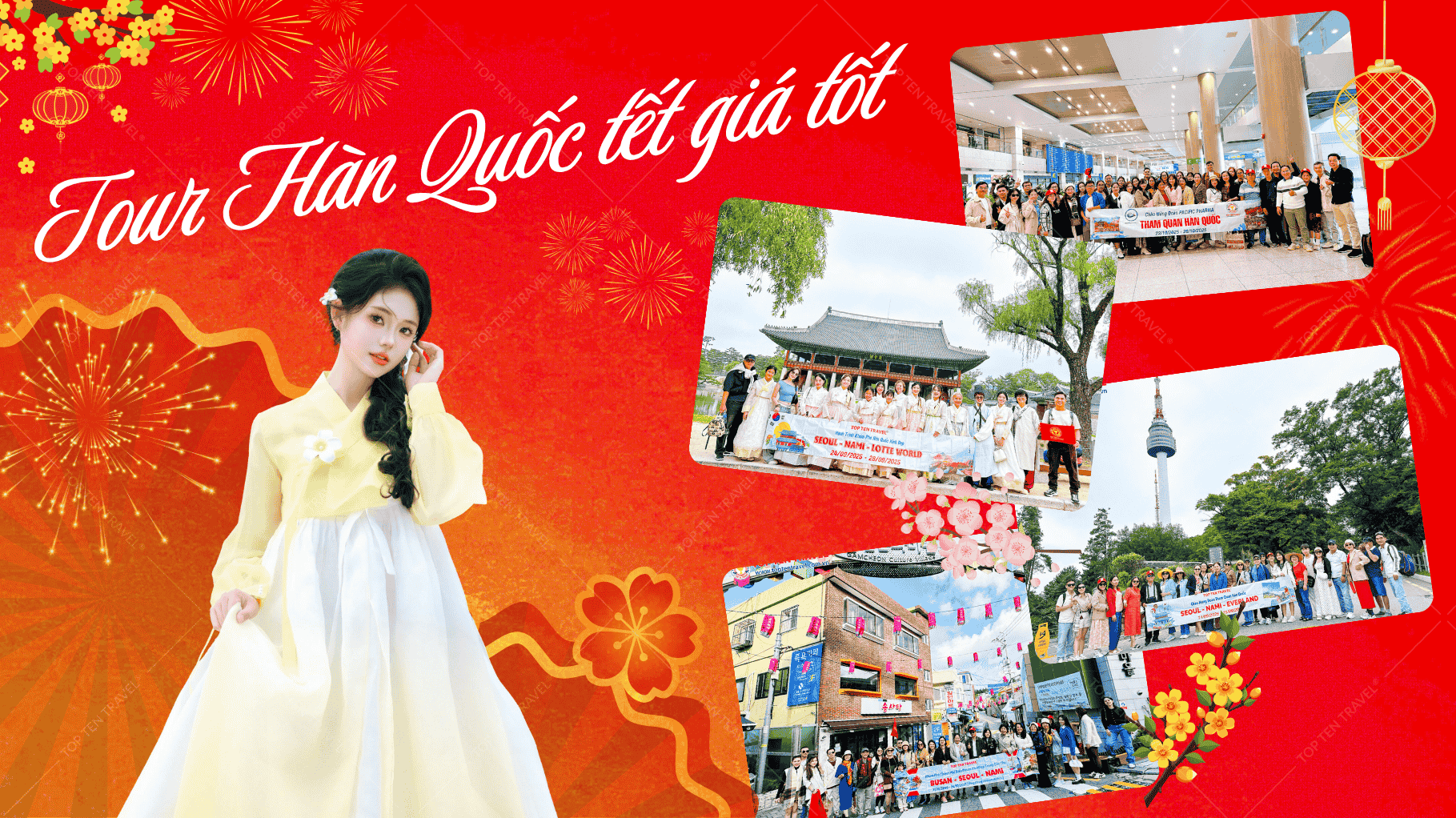 Tour Hàn Quốc Tết 2026 giá tốt nhất thị trường