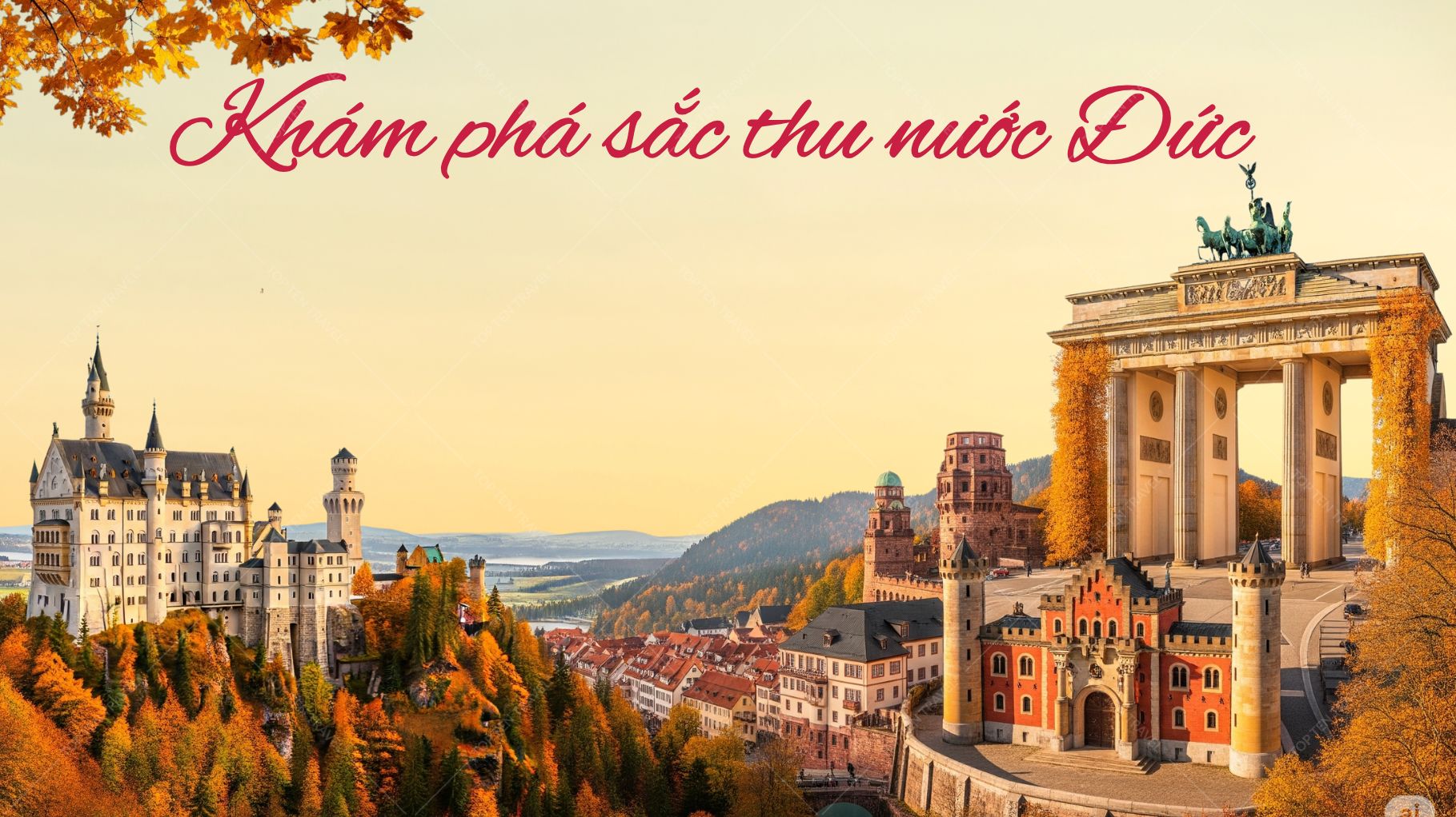Khám phá vẻ đẹp say đắm của mùa thu nước Đức