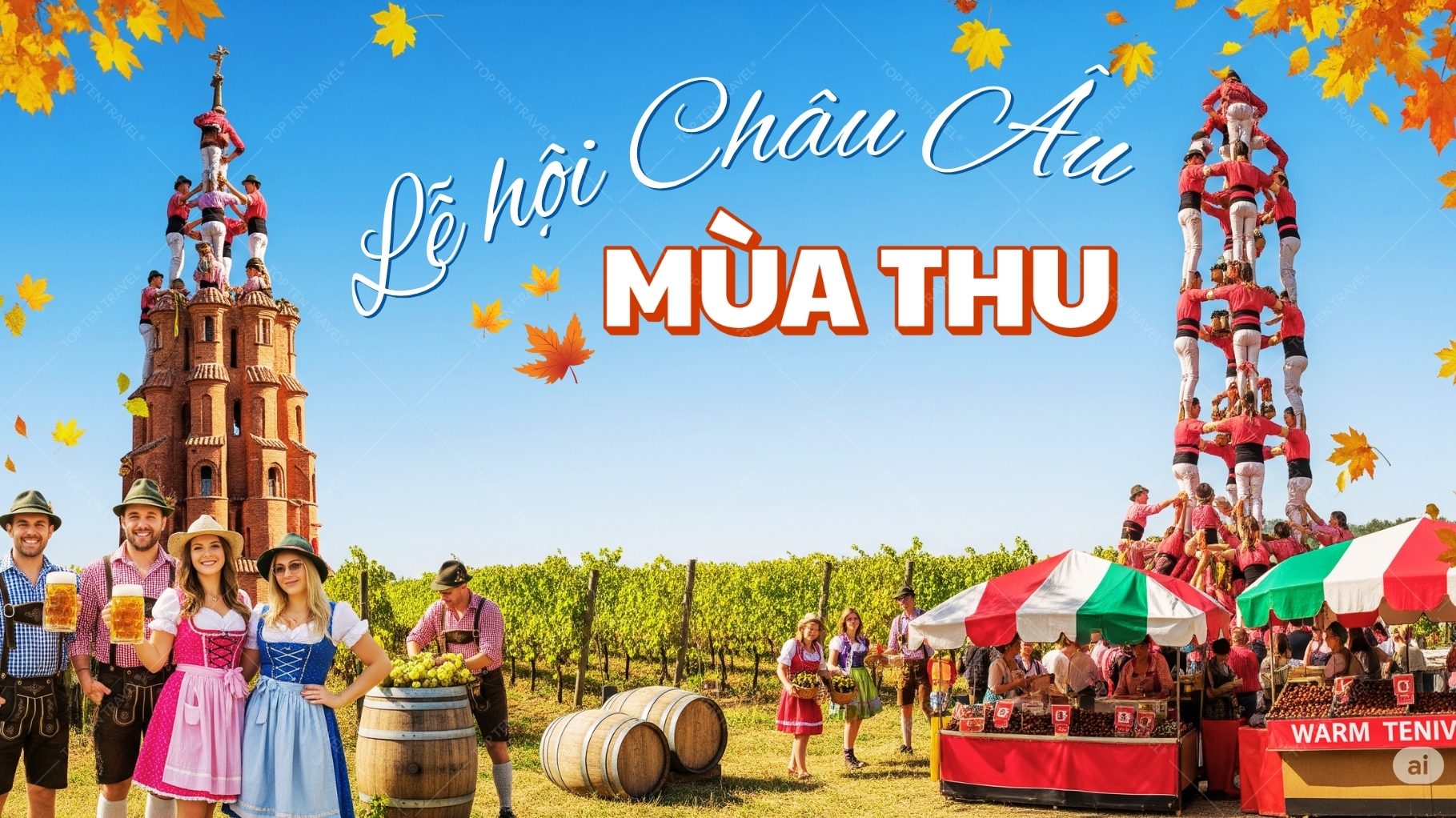 Tổng hợp những lễ hội mùa thu nổi tiếng tại Châu Âu