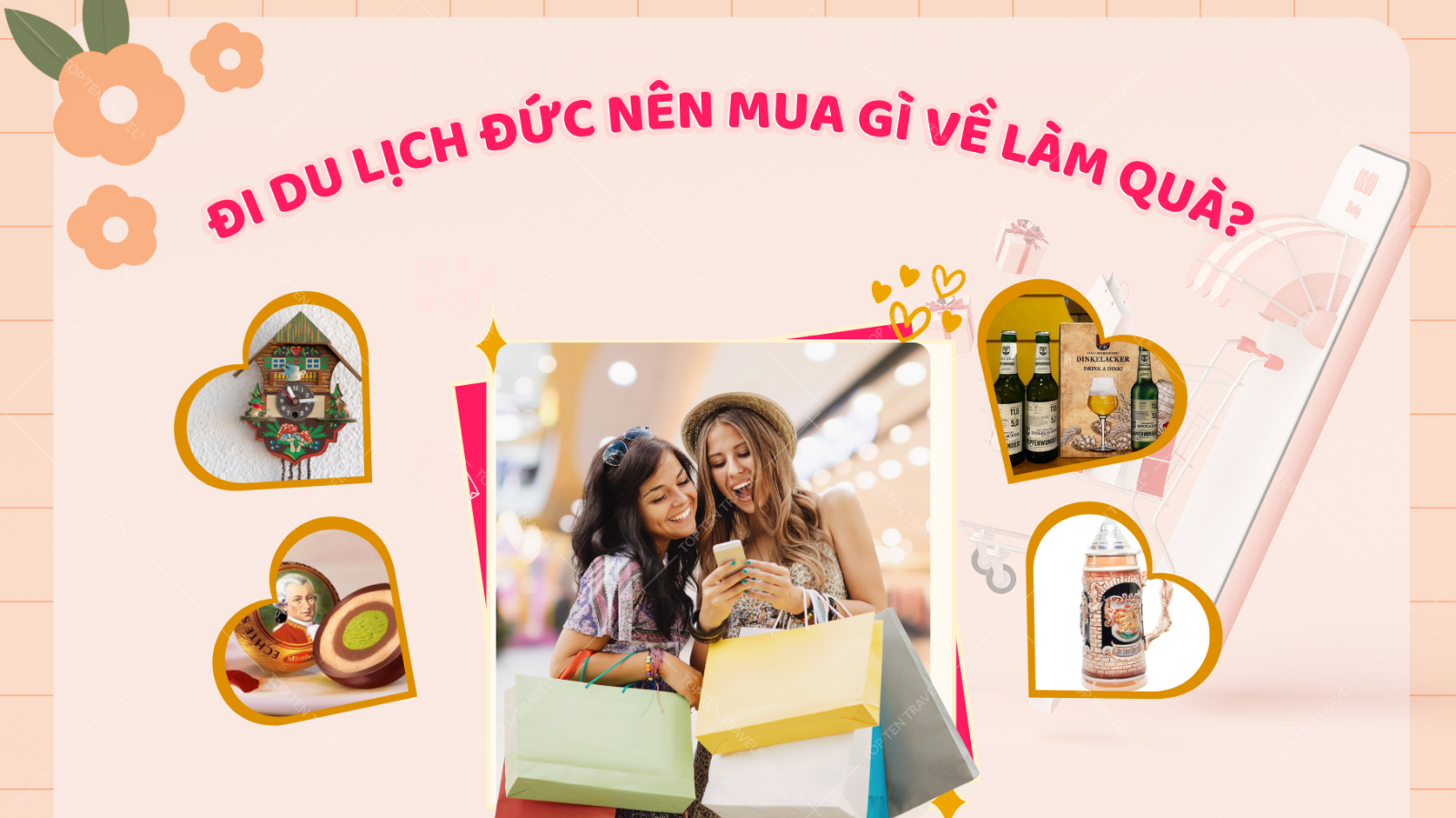 Đi du lịch Đức nên mua gì về làm quà?