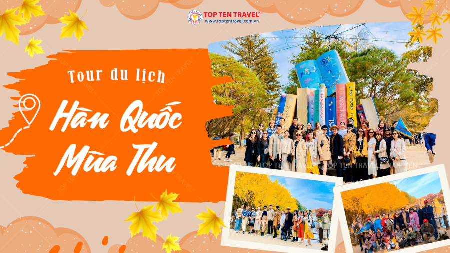 Chùm tour Hàn Quốc mùa thu hot nhất thị trường 2023