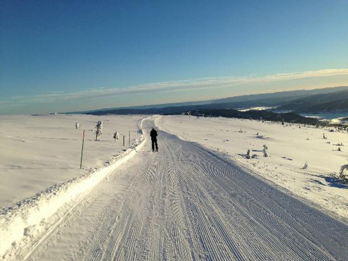 Trượt tuyết ở Norefiell - Nơi thắp đuốc cho Olympic mùa đông