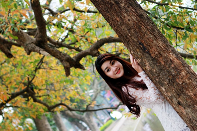 Chạm vào thu Hà Nội