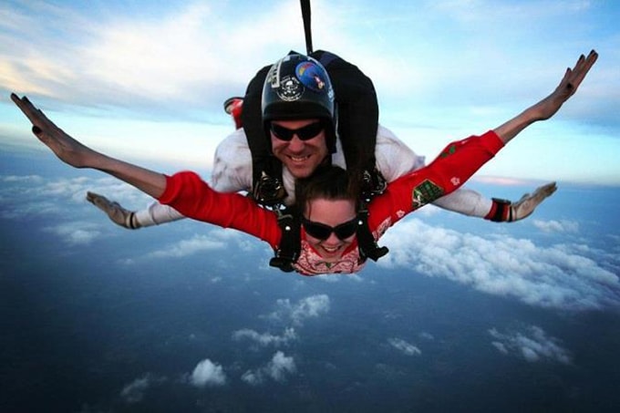 Trải nghiệm với những địa điểm nhảy dù nổi tiếng ở Mỹ