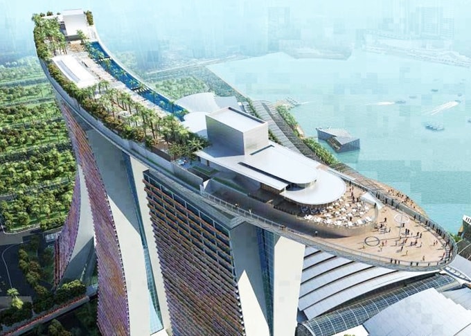 Những công trình biểu tượng của đảo quốc sư tử