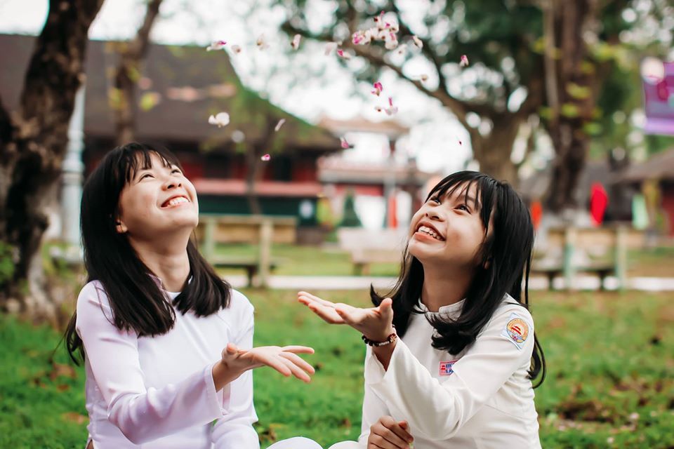 Chiêm ngưỡng xứ Huế đẹp tựa bức tranh Nhật Bản trong mùa điệp anh đào