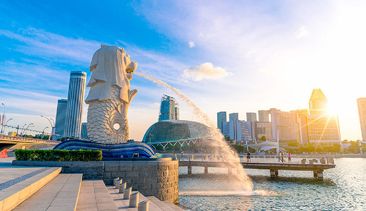 Tìm hiểu về thắng cảnh Merlion Park - Singapore