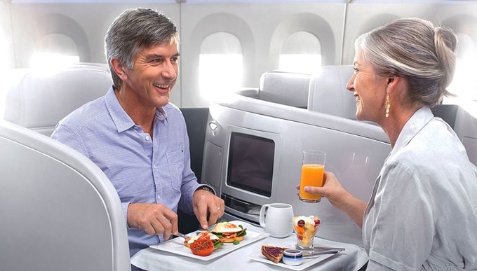 Top hãng hàng không phục vụ bữa ăn ngon nhất