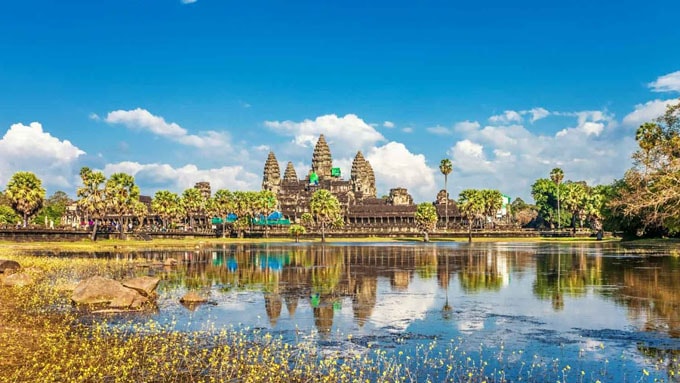 Campuchia cấm xe cơ giới chạy phía trước khu đền Angkor Wat