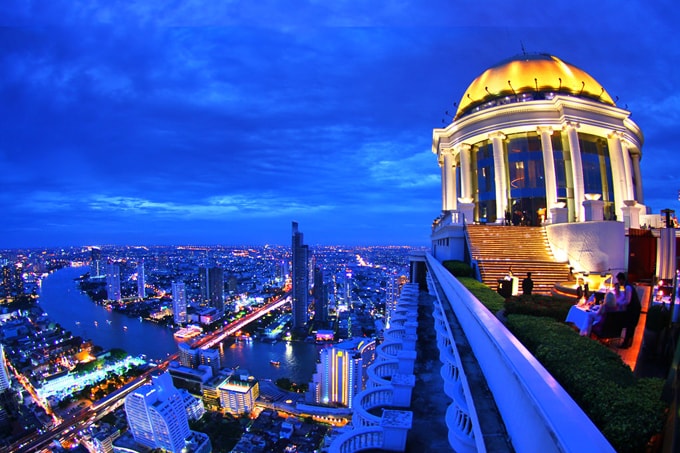 Điểm lý tưởng để ngắm Bangkok từ trên cao