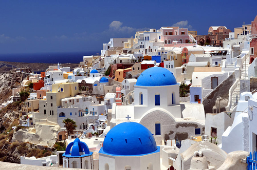 Trong thế giới độc nhất vô nhị của Santorini