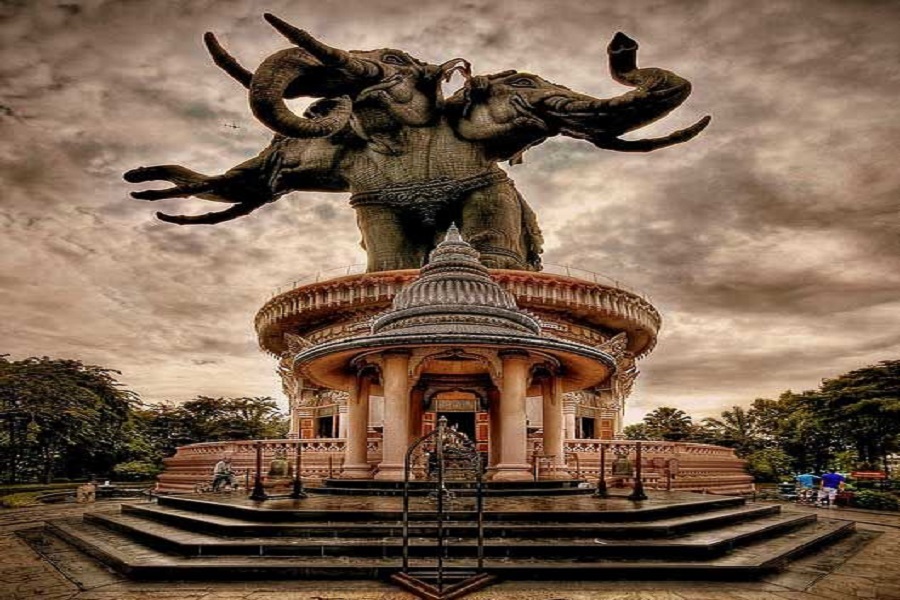Bảo tàng Erawan - Nơi có bức tượng voi 3 đầu khổng lồ ở Thái Lan