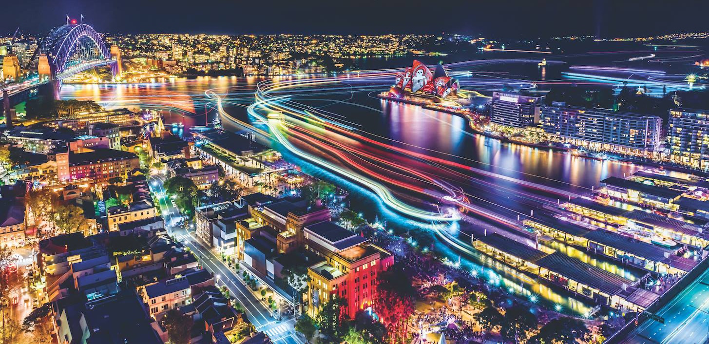 Lễ hội ánh sáng Vivid đặc sắc ở Sydney