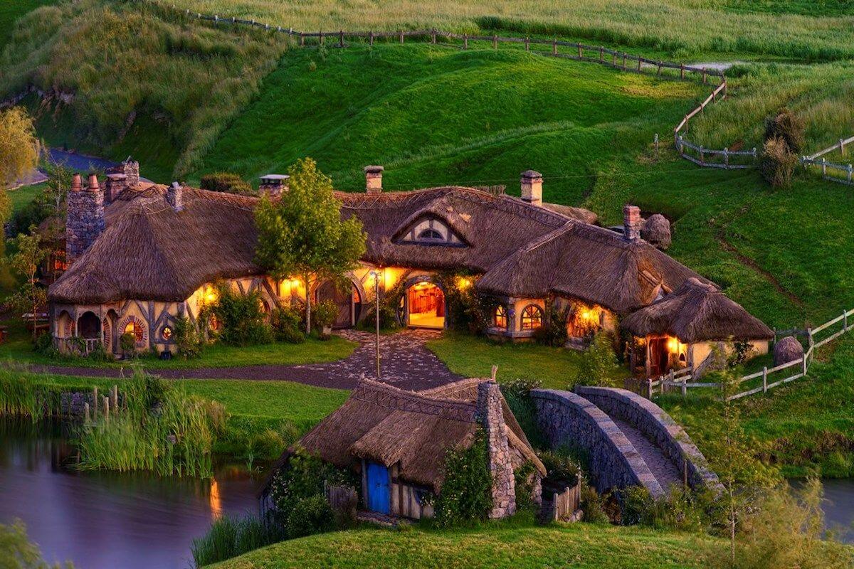 Du lịch New Zealand ghé thăm ngôi làng Hobbiton của người tí hon đẹp như cổ tích
