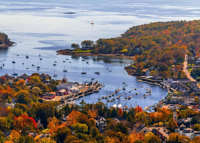 Những thị trấn đáng yêu của nước Mỹ