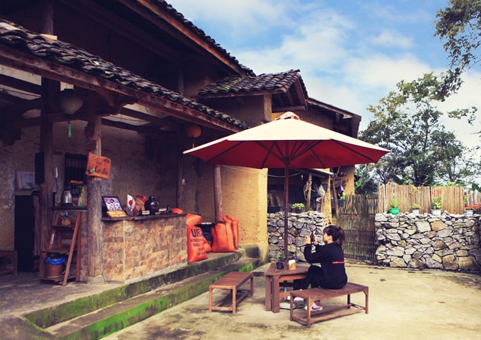 Lịm tim trước quang cảnh hết sức hữu tình ở quán cà phê Cực Bắc ở Hà Giang