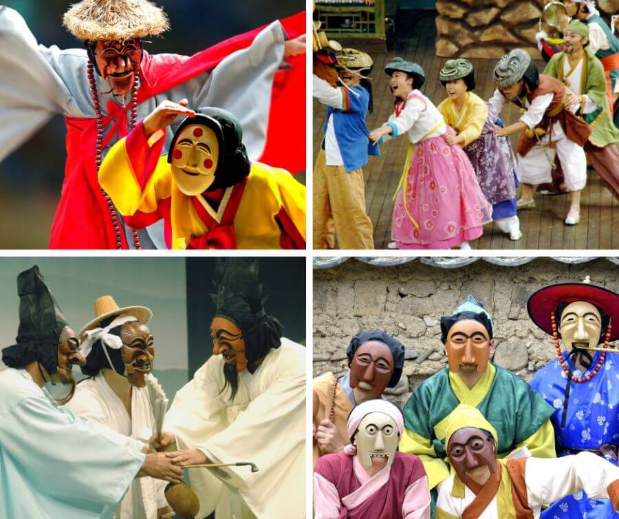 Du lịch Hàn Quốc: Khám phá nghệ thuật múa mặt nạ Talchum độc đáo