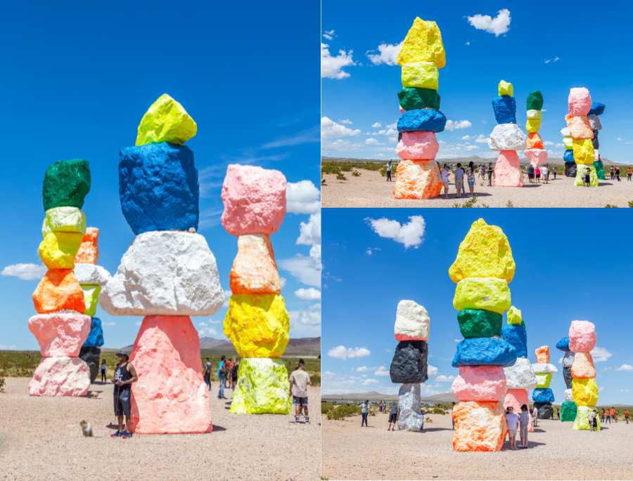 Seven Magic Mountains: Công trình nghệ thuật độc đáo giữa lòng sa mạc Nevada