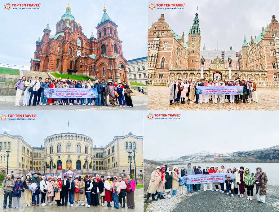 Tổng hợp các địa điểm du lịch hấp dẫn trong tour Bắc Âu tết 2025