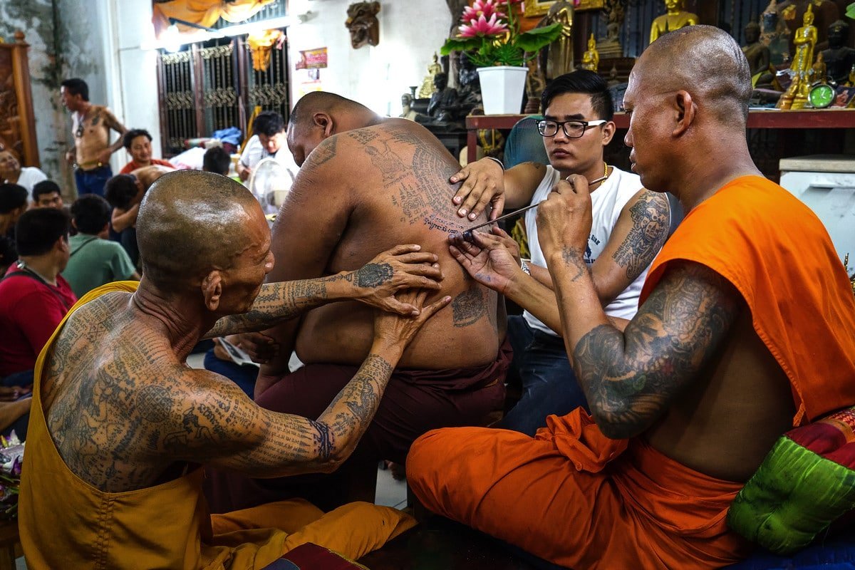 Những điều cần biết về hình xăm bùa may mắn Thái Lan