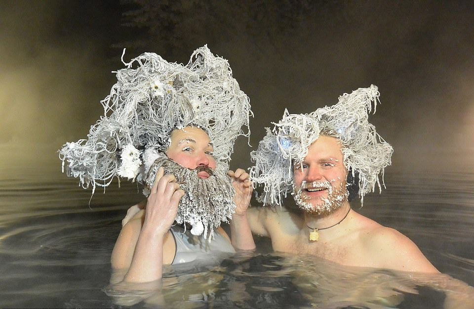 Cuộc thi 'đóng băng tóc' độc đáo có một không hai ở Canada