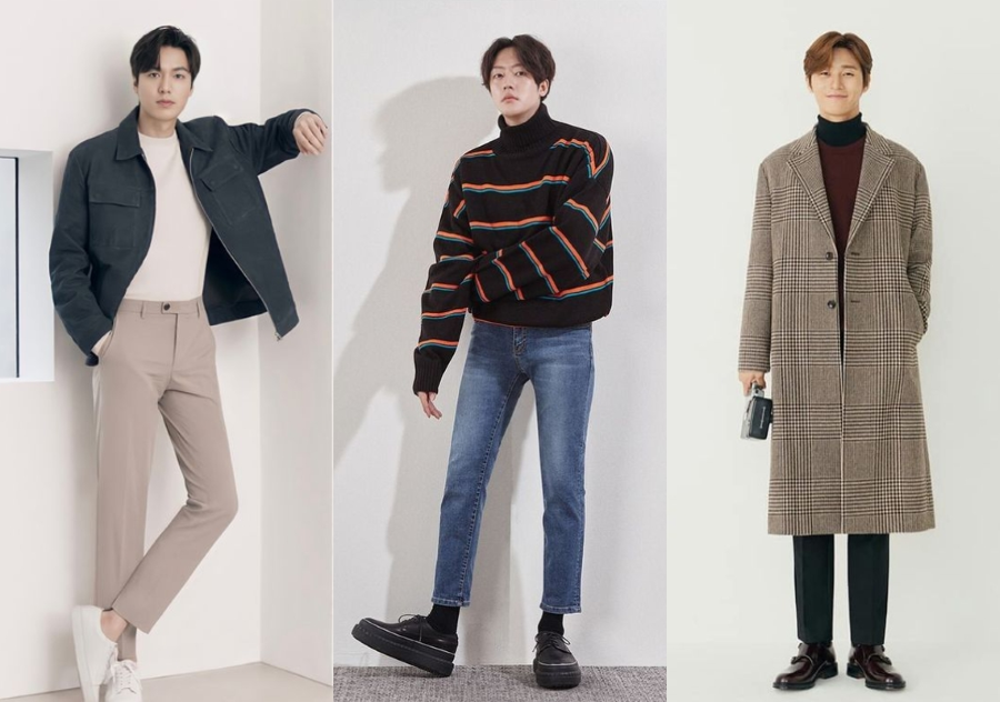 Outfits đi du lịch Hàn Quốc mùa đông cho các 'đấng mày râu'