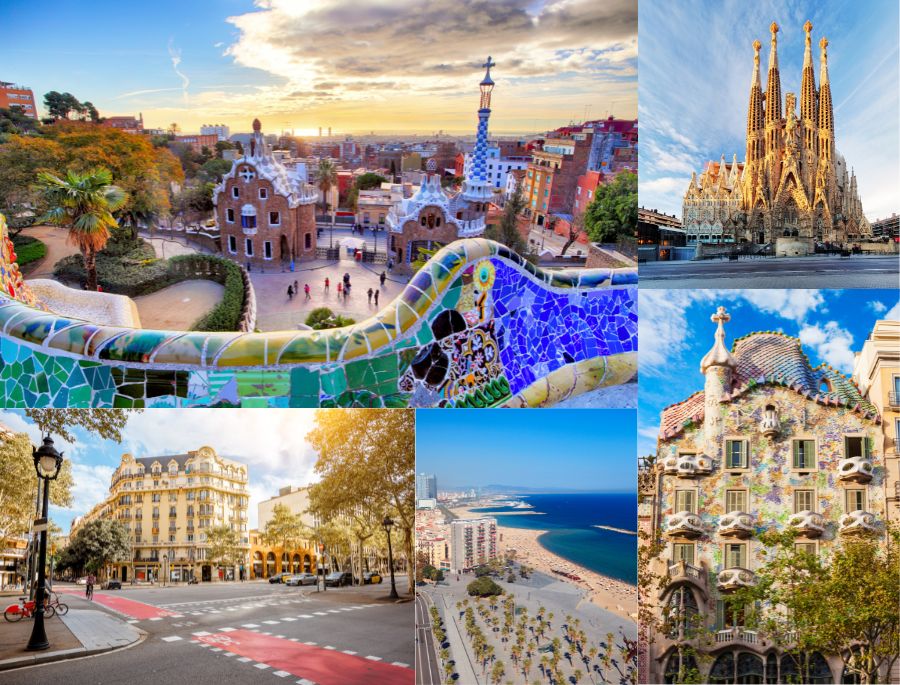 Những công trình kiến trúc nổi tiếng tại Barcelona
