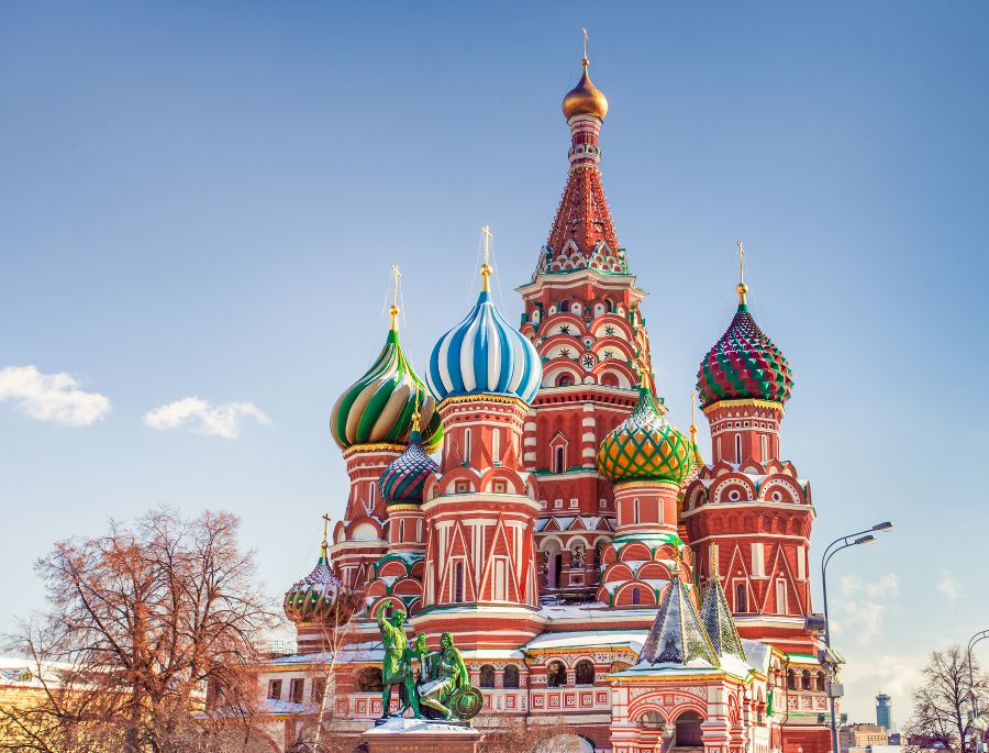 Thông tin về nhà thờ chánh tòa Thánh Basil tại Nga
