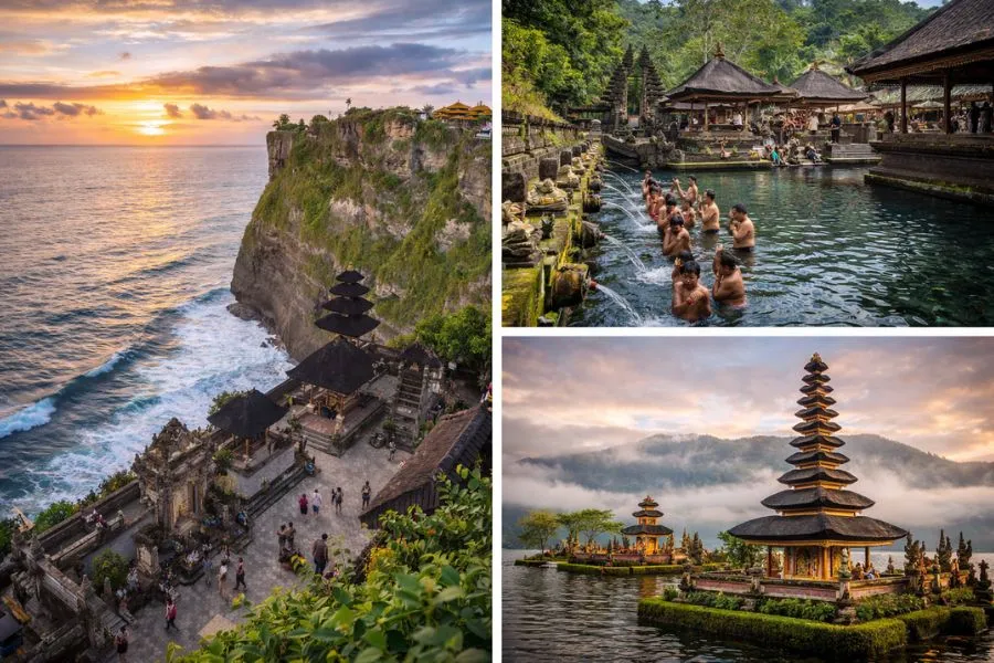 Tổng hợp những ngôi đền nổi tiếng tại Bali