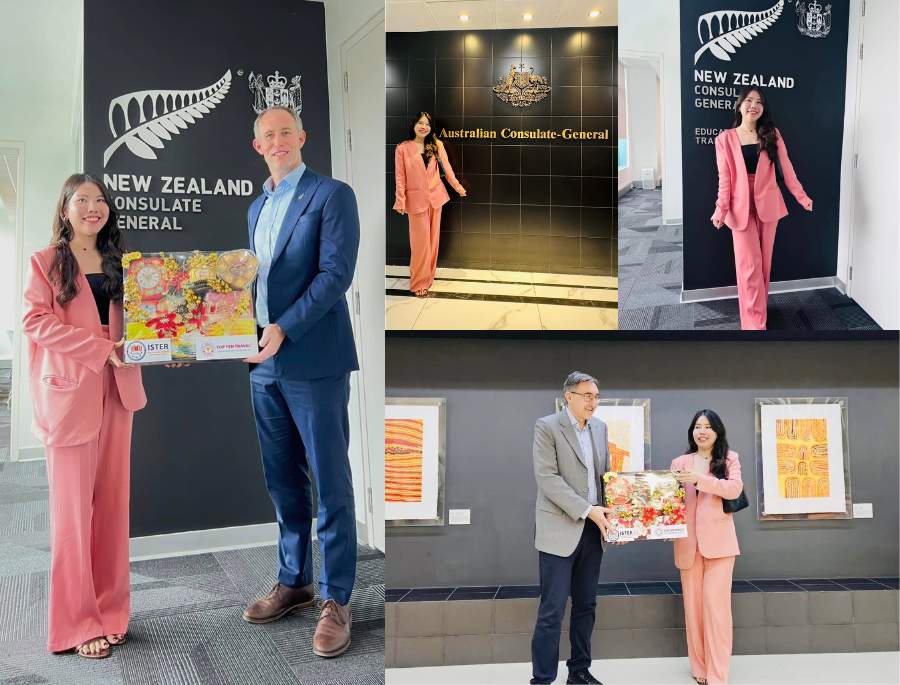 Top Ten Travel thăm và chúc tết Tổng Lãnh Sự Quán Úc và New Zealand