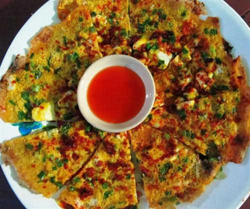 Thưởng thức 'pizza' khi du lịch Đà Lạt