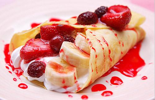 Bánh Crepe – Lựa chọn hoàn hảo trong tour châu Âu