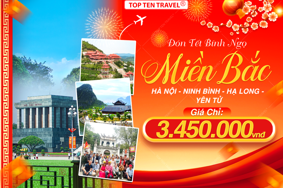 Tour Hà Nội - Ninh Bình - Hạ Long - Yên Tử 3N2D