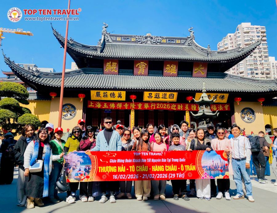 Tour du lịch Trung Quốc: Thượng Hải - Ô Trấn - Hàng Châu - Tô Châu