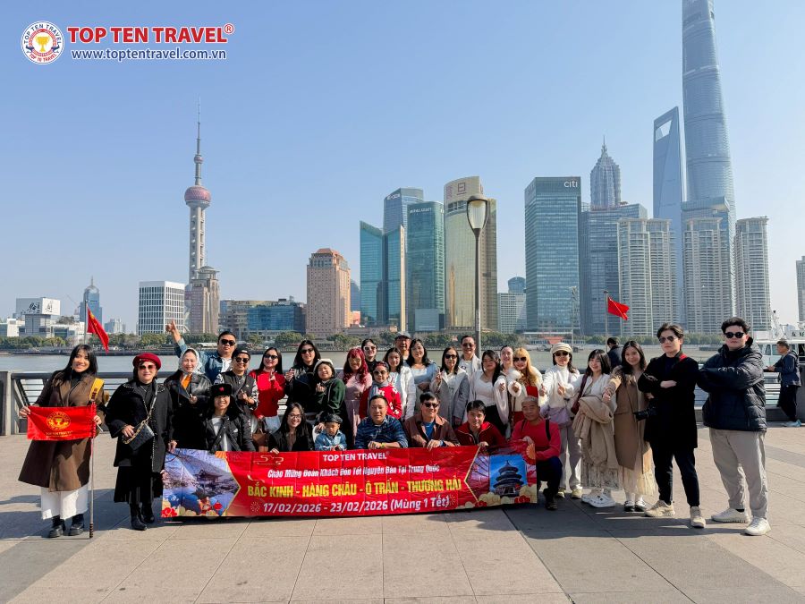 Tour du lịch Trung Quốc: Thượng Hải - Ô Trấn - Hàng Châu - Tô Châu